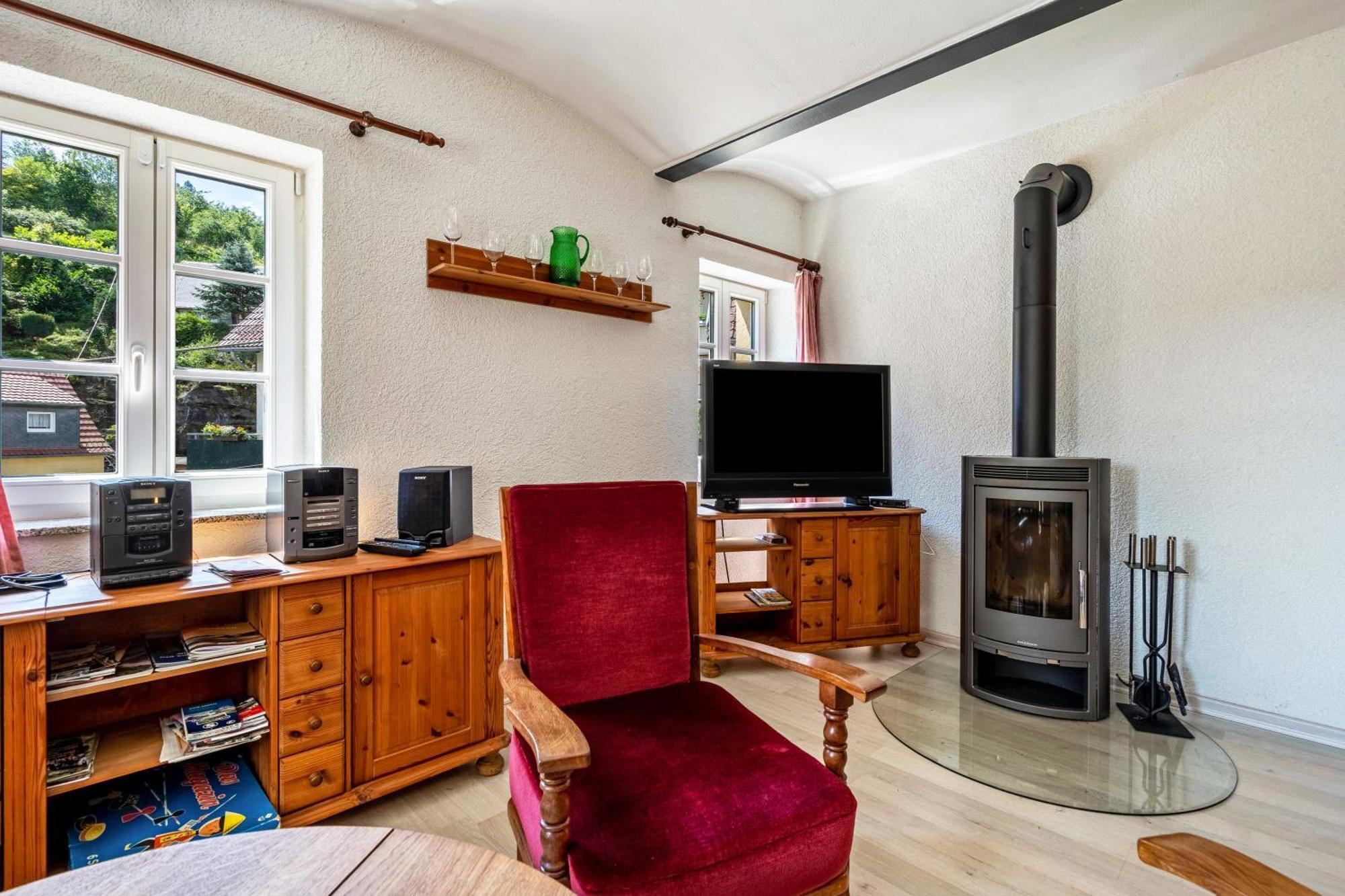 Wohnung Auf Dem Buschholz Stadt Wehlen Exterior foto