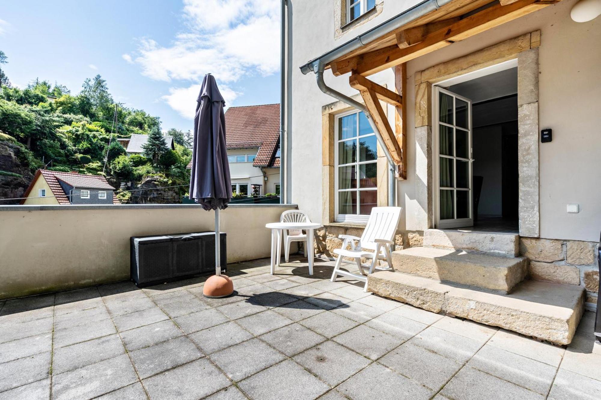 Wohnung Auf Dem Buschholz Stadt Wehlen Exterior foto