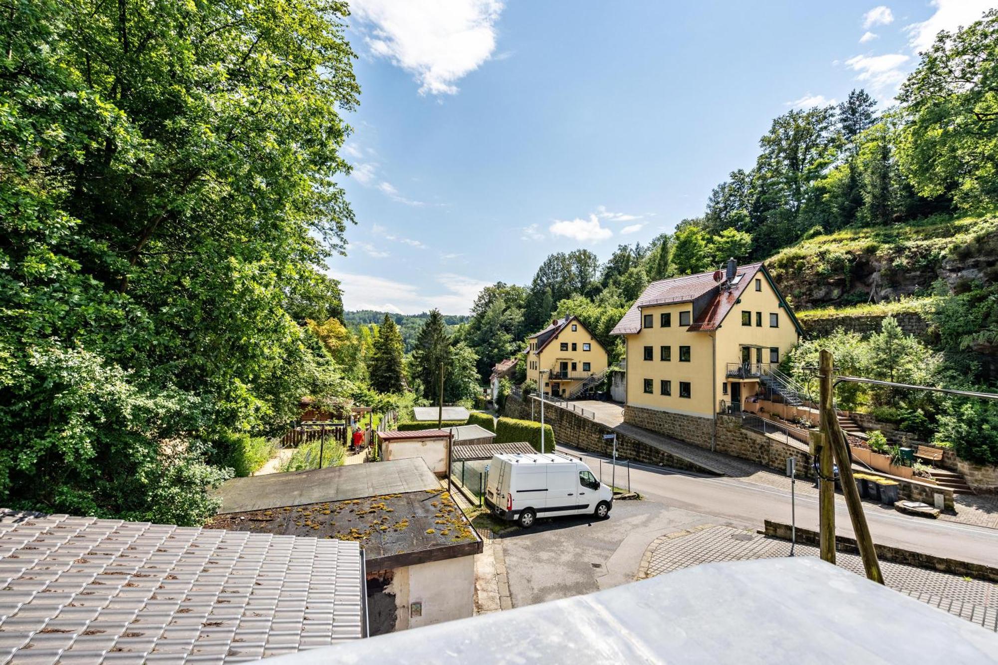 Wohnung Auf Dem Buschholz Stadt Wehlen Exterior foto
