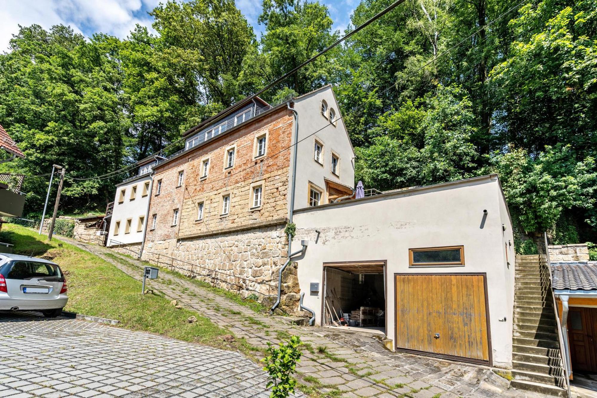 Wohnung Auf Dem Buschholz Stadt Wehlen Exterior foto